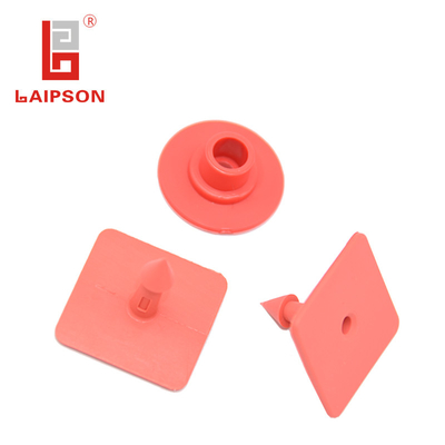 LAIPSON 32mm Top Tpu Piglet Tag Small Size Square For Pig Sheep Animal