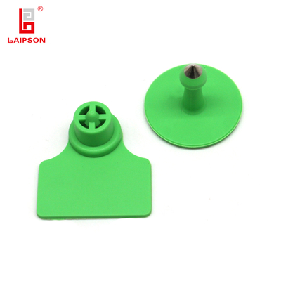 ISO11785 Hot Sale Livestock ID Ear Tag For Swine Sheep Cow Farm Management With Laser Numbers