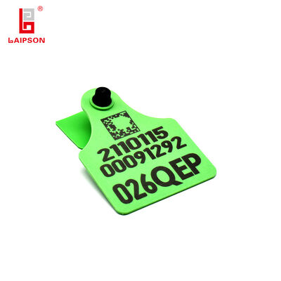 High Security Cattle Ear Tags with Unique Identification Number and Encryption Options for Protecting Livestock Information