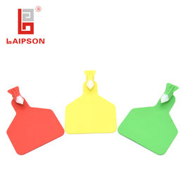 Medium Z Tag Ear Tags TPU Material Customized Color For Cattle Cow Farm