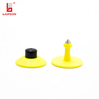 28mm Round Tpu Tamperproof Livestock Ear Tag For Swine Goat Laser Printing