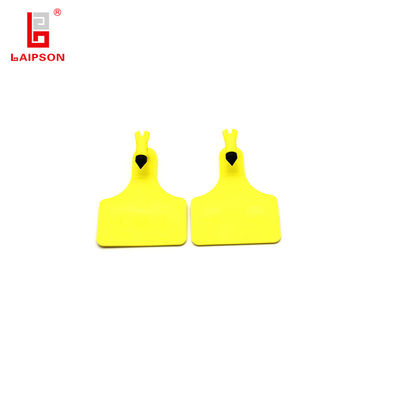 84mm ISO11785 TOP TPU Nontoxic One Piece Cattle Cow Sheep Ear Tag For Livestock