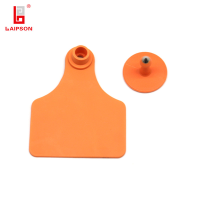 Middle Marked Identification Tpu Visual Ear Tag For Cattle Horse Camel Cow